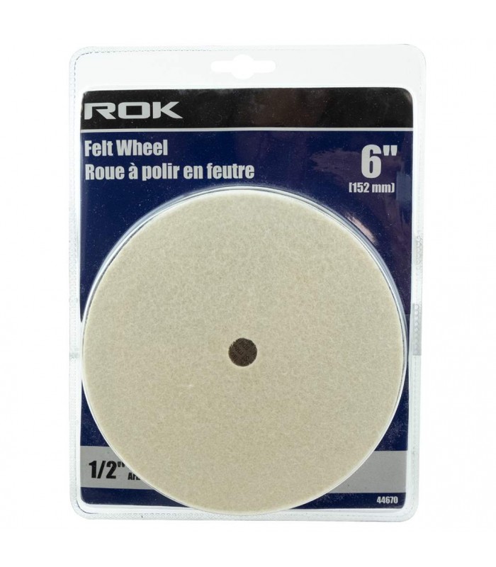 ROK 6 in. Felt Wheel