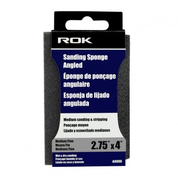 ROK Sanding Sponge Angled Medium/Fine 