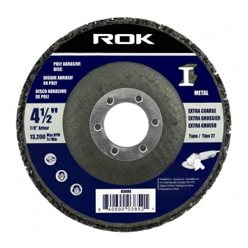 ROK Meule abrasive poly 4-1/2 po