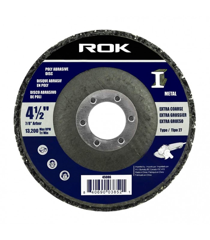 ROK 4-1/2 in. Poly Abrasive Wheel