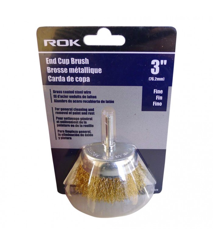 ROK 3 End Cup Brush - Fine