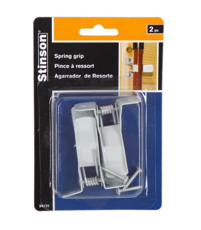 Stinson Spring Clip 7/8 - Pack of 2 (White)