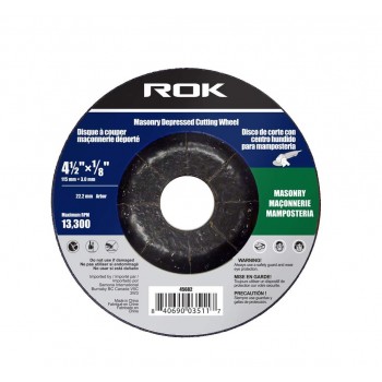 ROK 4-1/2" x 1/8" Concrete Cutting Wheel