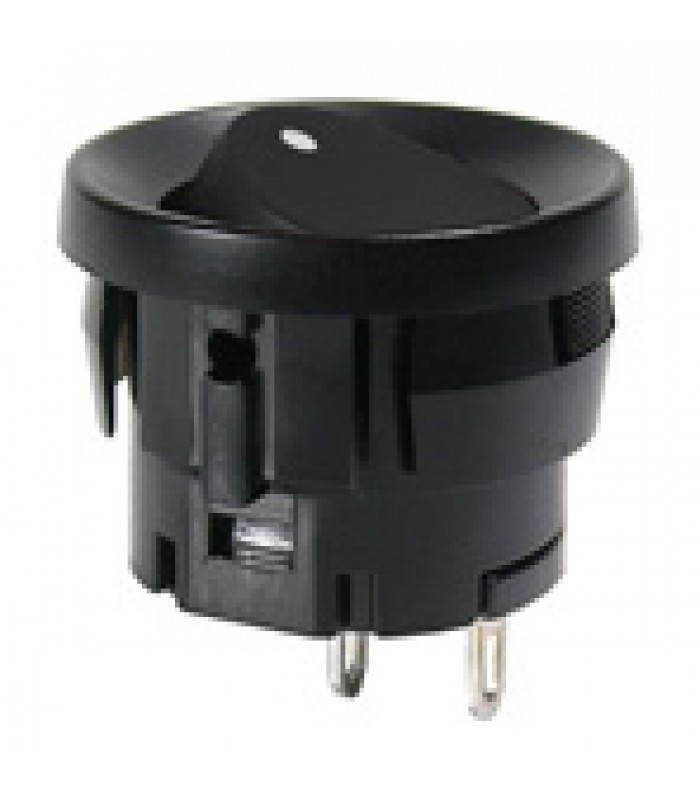 Mode Electronics 5A @ 125VAC (3A @ 250VAC) Single hole snap-in mount