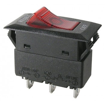 Mode Electronics Lighted Rocker Switch and Circuit Breaker 15A 125VAC