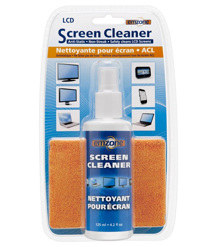 Emzone LED, LCD and Plasma Screen Cleaner with Cloth Kit