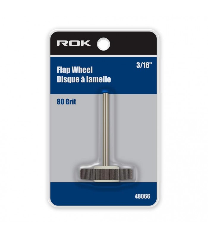 ROK Flap Wheel 3/16 80 Grit