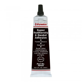 Super weatherstrip gasket adhesive DYNATEX 148ml (5 fl.oz.) Black