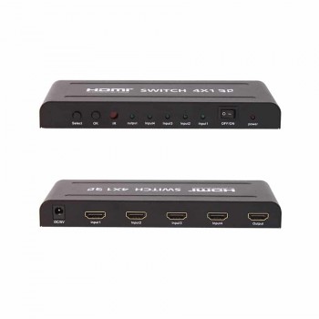 4 x 1 HDMI switch With Remote Control