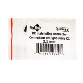 RedLink Connecteur CC en ligne mâle - 2.1 mm