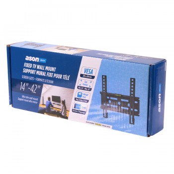 Ason Decor Support mural fixe pour écran 14" à 40"