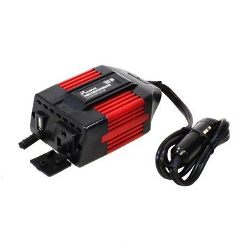 PureVolt Vehicule Power Inverter with USB Port and AC Outlet - 100W
