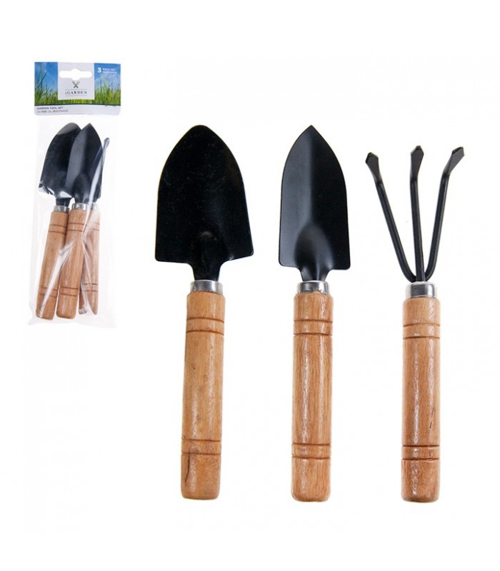 IGARDEN - 3PC GARDEN TOOL SET 170MM/250G