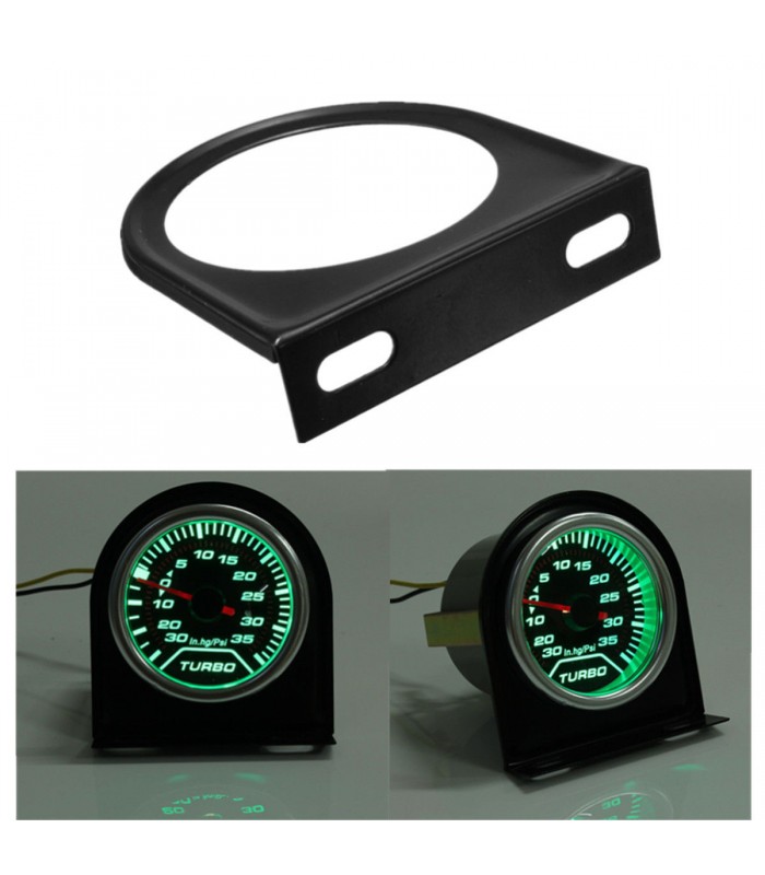 52mm 2 Universal Car Auto Dash Gauge Meter Mount Holder Pod Bracket Black