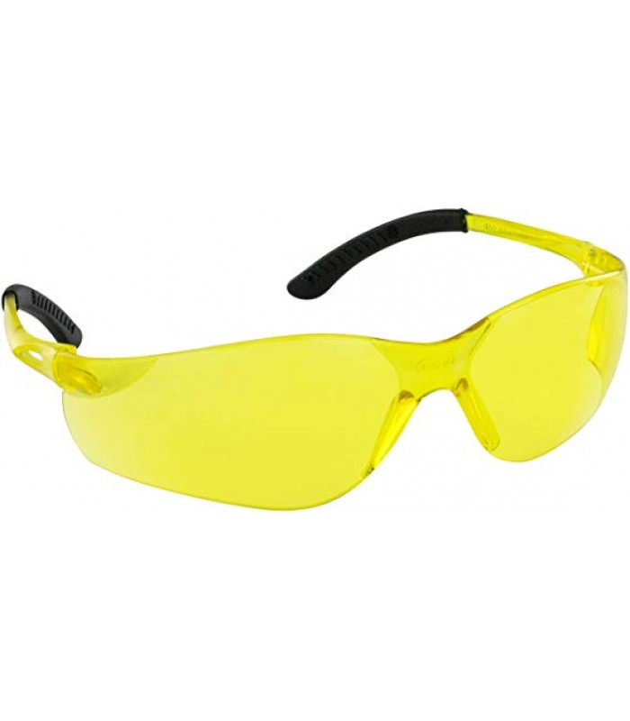 SAS Safety® NSX Turbo Lunettes de sécurité à verres jaunes en polycarbonate à impact élevé