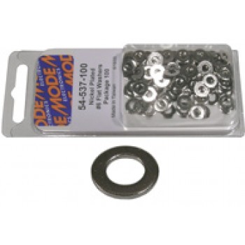 Mode Electronics Nickel Plated Washer #6 / Pack of 100