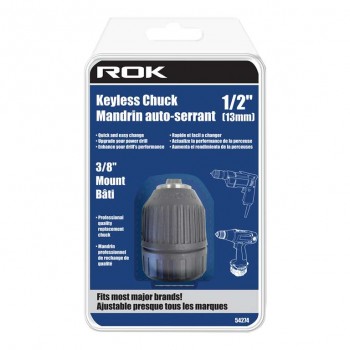 Mandrin sans clé 1/2 "- Montage 3/8" de ROK