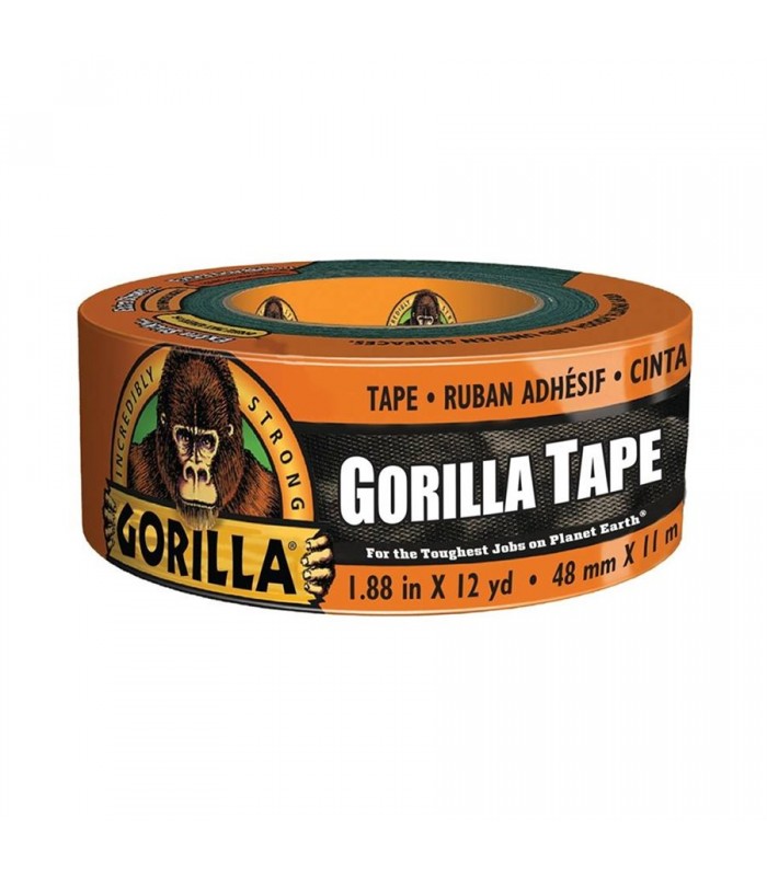 Gorilla Tape Duct Tape Noir 48mm x 11m
