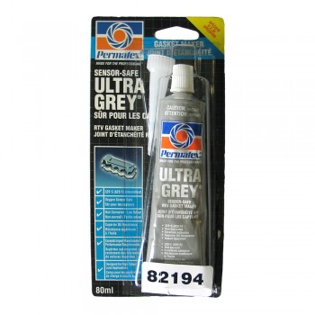 Permatex Ultra Grey Rigid High-Torque RTV Silicone Gasket Maker 80ml
