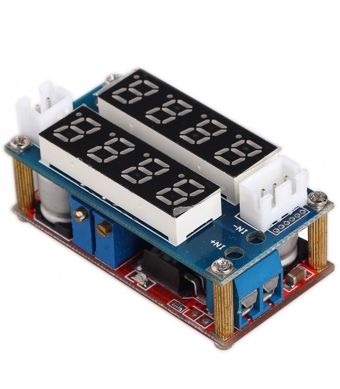 Panneau à LED Voltmètre ampèremètre ajustable 5A CC/CV