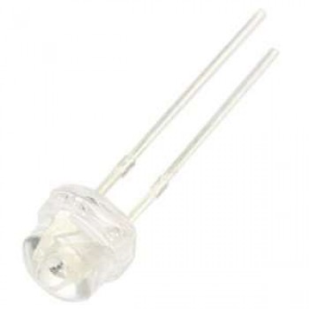 5mm RED Straw Hat Superbright LED Light - Pack of 10