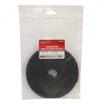 RedTools Fastening Tape Roll - 16 mm x 9.1 m - Black