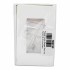 PureVolt Invisible Screws 1-Gang Switch Wall Plate - White