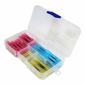 PureVolt Heat-Shrink Butt Splice Connectors Kit - Waterproof - 50 Pieces