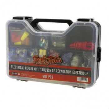 RedTools Electrical Repair Kit - 285 pieces