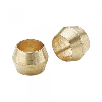 Atlas Raccords en laiton manchon de compression 1/8 po. - Paquet de 2