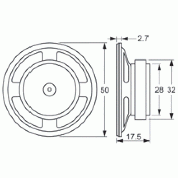 Mini Haut-Parleur 8 ohm de Mode Electronics