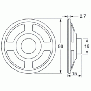 Mini Haut-Parleur 8 ohm de Mode Electronics