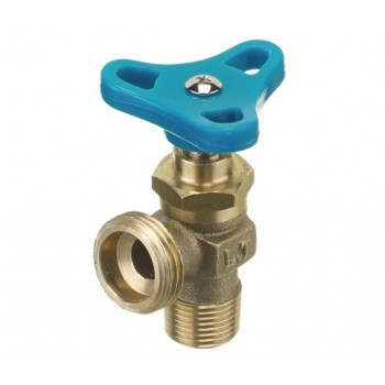 VALVE À SÉDIMENT 1/2" - ANGLE - STYLE EMCO Renotech