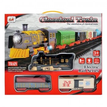 Ensemble de jeu de train classique avec chemin de fer 6299-76