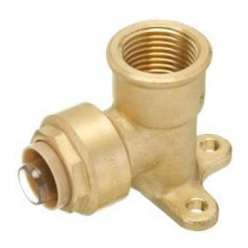 COUDE À OREILLES 1/2" PUSH-FIT - SANS PLOMB