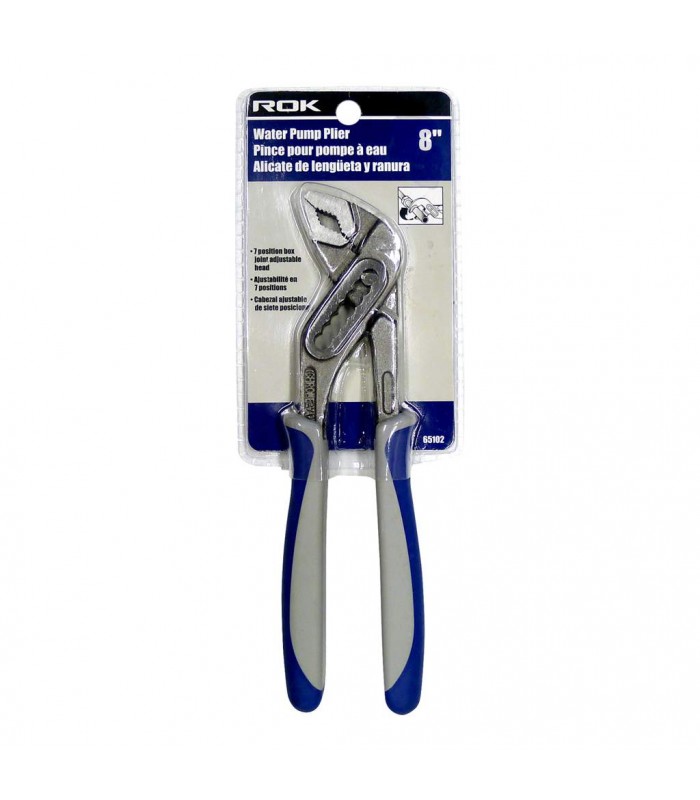 ROK Water pump plier 8 in.