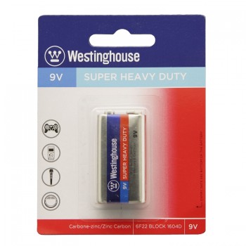 Westinghouse 9V Super Heavy Duty