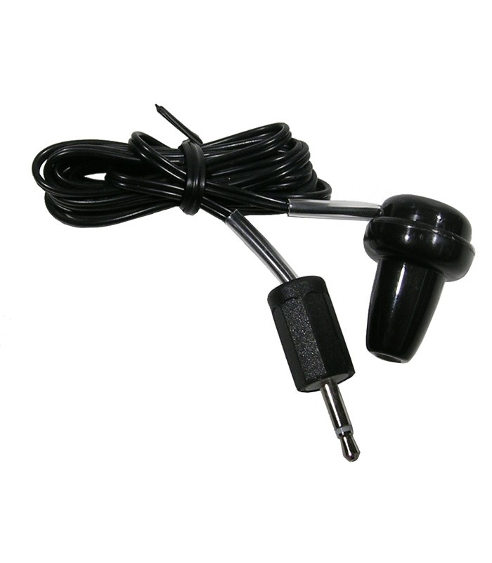 Mode Electronics Earphone 8Ω, 2.5mm mono plug, 3 black cord