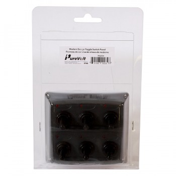 PureVolt Water Resistant Command Panel – 6 Switches