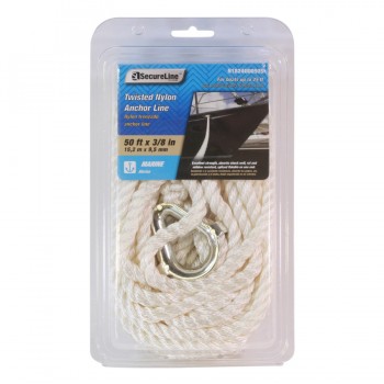 Twisted Nylon Anchor Line 15,2m x 9,5mm