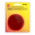 Red self-adhesive reflector 76.2 mm (3)