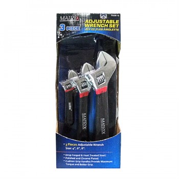 Matrix Canada Set of 3 Adjustable Wrench