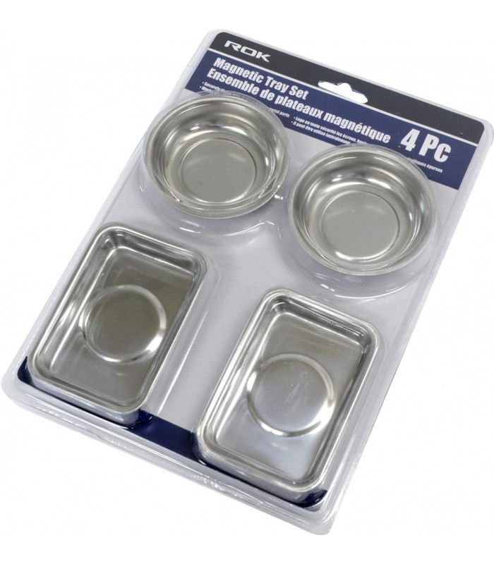 ROK 4 Pc Magnetic Tray Set