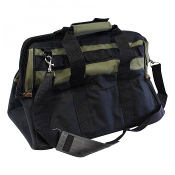 Hawk Sac à outils robuste de 16" - Noir et vert