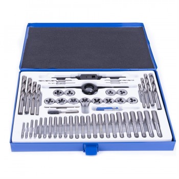 Workbench 53 pc. Tungsten Tap & Die SAE & Metric Set