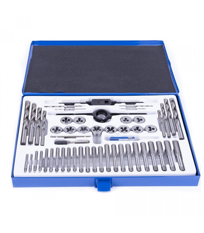 Workbench 53 pc. Tungsten Tap & Die SAE & Metric Set