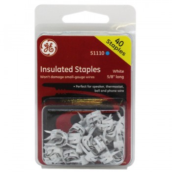 GE Agrafes en métal pour câbles - Paquet de 40