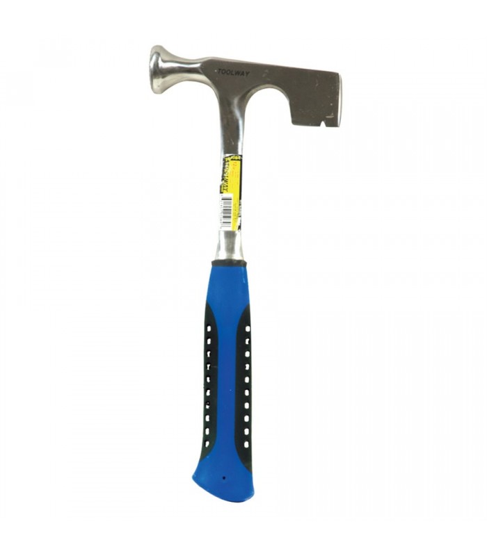 ToolTech Drywall Hammer 12oz All Steel Rubber Grip