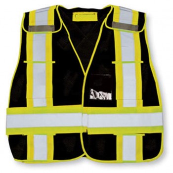 Gilet de sécurité haute visibilité - Noir