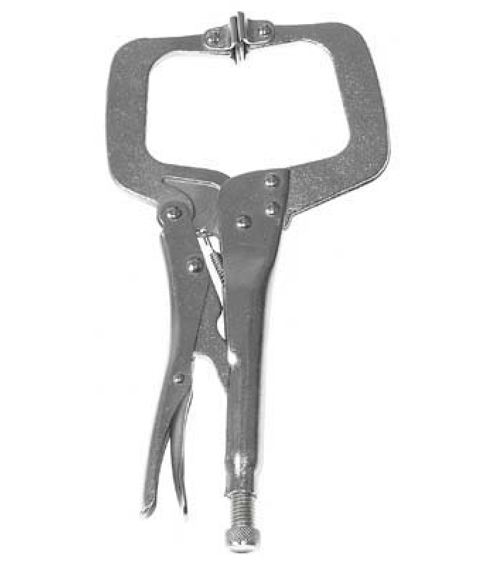 ToolTech Plier C-Clamp with Flex Jaws Locking HCS 6in